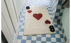 Tom Tailor Badematte Bing Heart | 120 cm, 70 cm