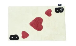 Tom Tailor Badematte Bing Heart | 120 cm, 70 cm