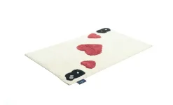 Tom Tailor Badematte Bing Heart | 120 cm, 70 cm