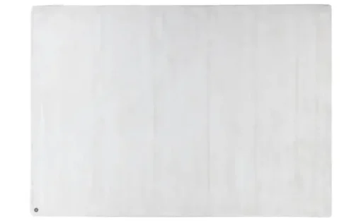 Tom Tailor Kurzflorteppich Shine | Weiß, 65x135 cm