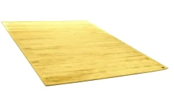 Tom Tailor Kurzflorteppich Shine | Goldfarben, 65x135 cm