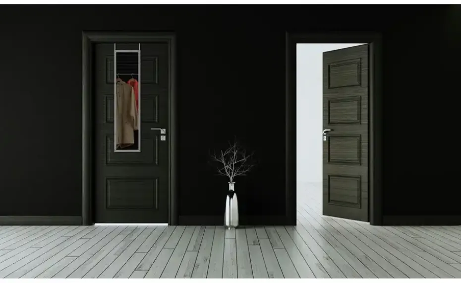 Türhängespiegel 30 x 120 cm Ria | silberfarben