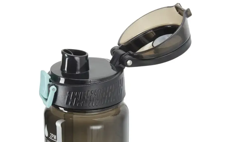 Trinkflasche | Türkis, Schwarz | Möbel Höffner