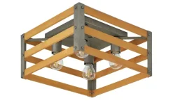 Trio Deckenleuchte, 4-flammig, Paletten-Optik | Höffner