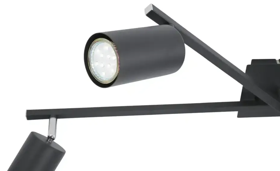 Trio Deckenspot, 5-flammig, schwarz | Möbel Höffner