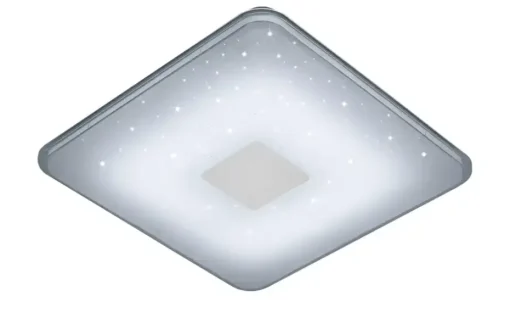 Trio LED-Deckenleuchte, Glas mit Effekt | Möbel Höffner