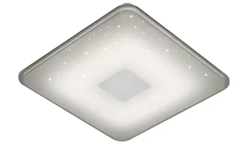 Trio LED-Deckenleuchte, Glas mit Effekt | Möbel Höffner