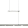 Trio LED-Pendelleuchte, nickel matt mit Dimmer