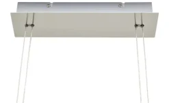 Trio LED-Pendelleuchte, nickel matt mit Dimmer