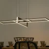 Trio LED-Pendelleuchte, schwarz, ´geometrisch` | Schwarz, matt