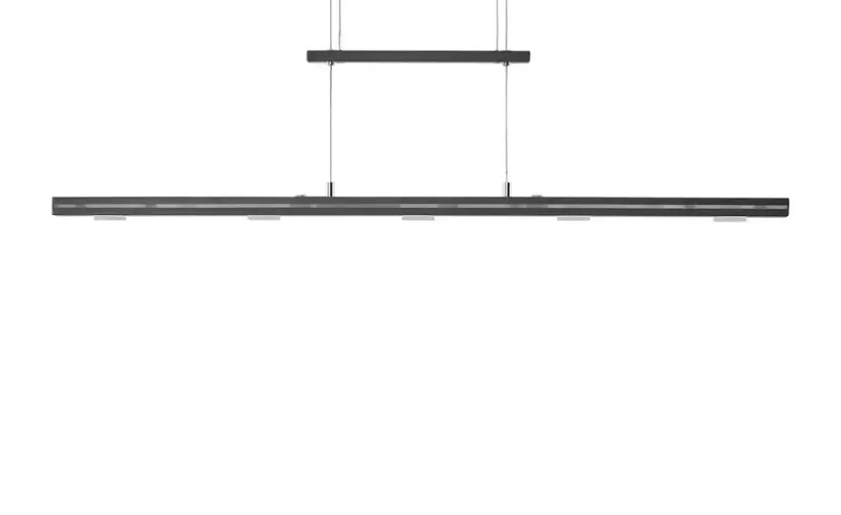 Trio LED-Pendelleuchte schwarz-matt | Möbel Höffner