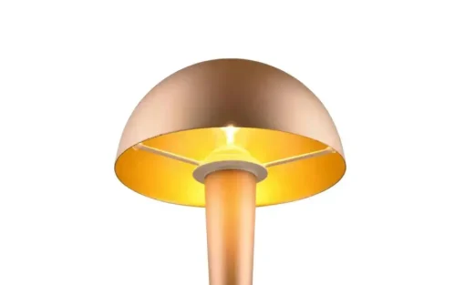 Trio LED-Tischleuchte | Kupferfarben, matt | Höffner