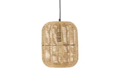 Trio Pendelleuchte, 1-flammig, Sisal braun | 25 cm