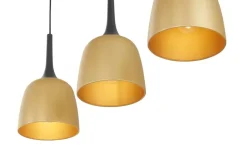 Trio Pendelleuchte, 3-flammig, Messing-matt | Höffner
