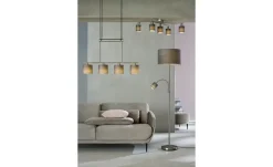 Trio Pendelleuchte, 4-flammig, Stoffschirm | Höffner