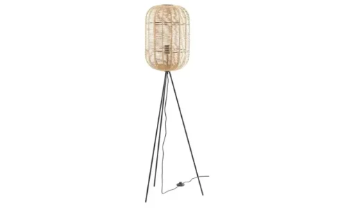 Trio Stehleuchte, 1-flammig, Sisal braun | Höffner
