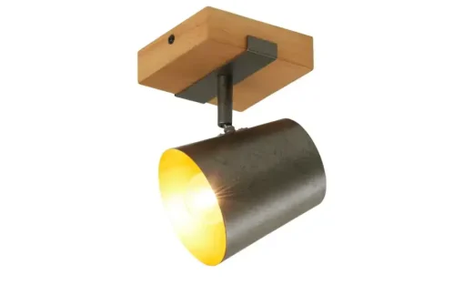 Trio Wand-/Deckenstrahler 1-flammig, Nickel-antik