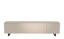 TV Board Nicolo Phono | Sand, matt, Kufen/ Schwarz