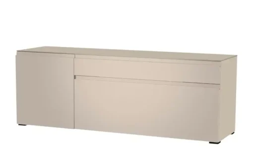 TV Board Nicolo Phono | Sand, matt, Gleiter/ Schwarz