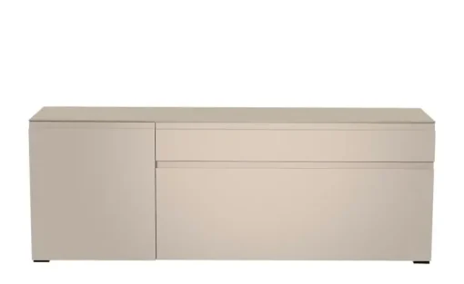 TV Board Nicolo Phono | Sand, matt, Gleiter/ Schwarz