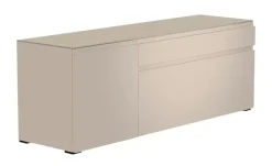 TV Board Nicolo Phono | Sand, matt, Gleiter/ Schwarz