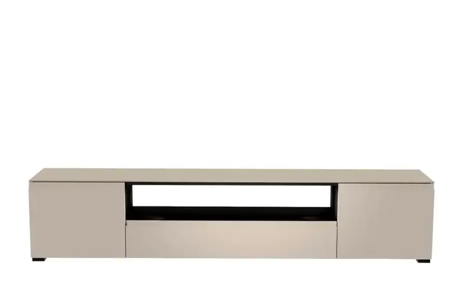 TV Board Nicolo Phono | Sand, matt, Gleiter/ Schwarz