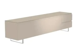 TV Board Nicolo Phono | Sand, matt, Kufen/ Alufarben