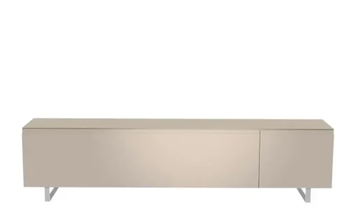 TV Board Nicolo Phono | Sand, matt, Kufen/ Alufarben