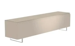 TV Board Nicolo Phono | Sand, matt, Kufen/ Alufarben