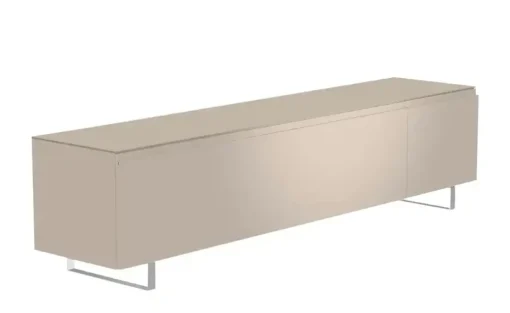 TV Board Nicolo Phono | Sand, matt, Kufen/ Alufarben