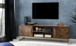 TV-Lowboard aus Massivholz Calatria | Möbel Höffner