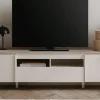 TV-Lowboard Dimarro | Weiß, Sand | Möbel Höffner