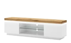 TV-Lowboard Fornico | Absetzung: Eiche | Möbel Höffner