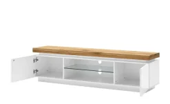 TV-Lowboard Fornico | Absetzung: Eiche | Möbel Höffner
