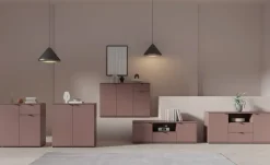 TV-Lowboard Gannano | Mauve | Möbel Höffner