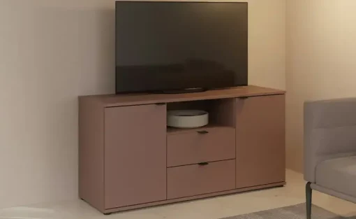 TV-Lowboard Gannano | Mauve | Möbel Höffner