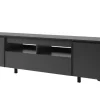 TV-Lowboard in Schieferstein-Optik Dimarro | Anthrazit, Steingrau