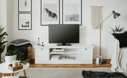 TV-Lowboard Laurito | Weiß | Möbel Höffner