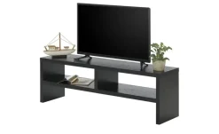 TV-Lowboard Romano | Schwarz | Möbel Höffner