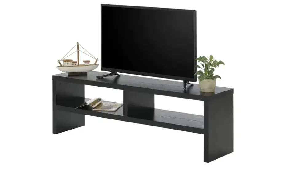 TV-Lowboard Romano | Schwarz | Möbel Höffner