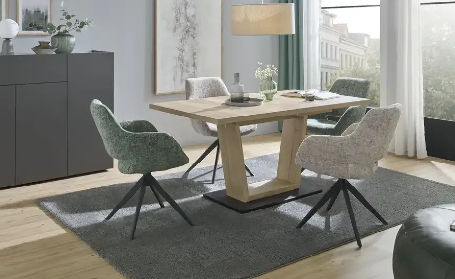 uno Armlehnstuhl drehbar Bruno | Hellbraun | Höffner