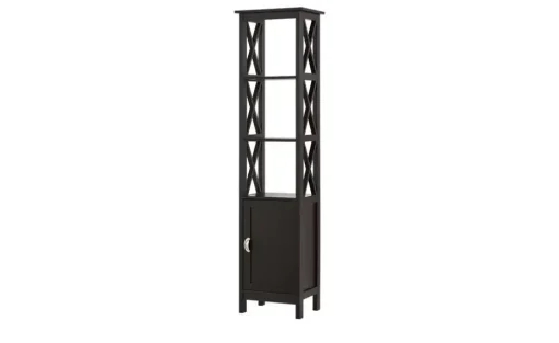uno Badregal Mosi | Schwarz, Dunkelbraun | Höffner