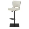 uno Barhocker in meliertem Webstoff Guido | Beige