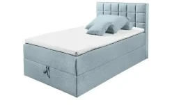 uno Boxbett mit Bettkasten Alaska  | Hellblau, 140 cm