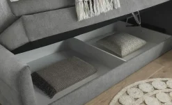 uno Boxspringbett mit Bettkasten Kosmo | Grau, 120 cm