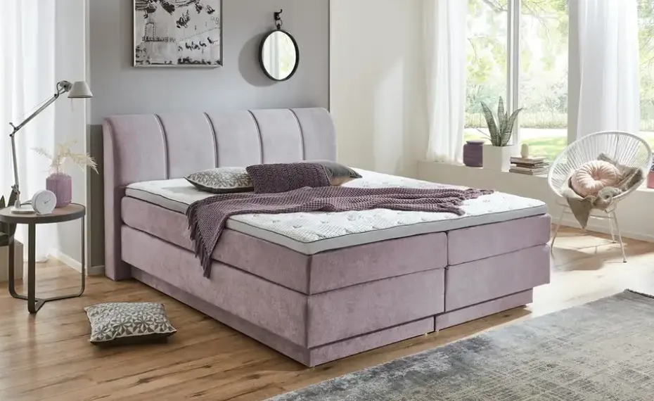 uno Boxspringbett Ottawa | Altrosa | Möbel Höffner