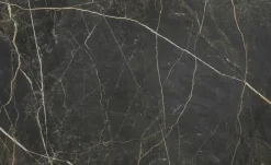 uno Couchtisch 2er Set XL Dortmund | Mango (Nachbildung), Dunkelbraun, Marmoroptik, Schwarz