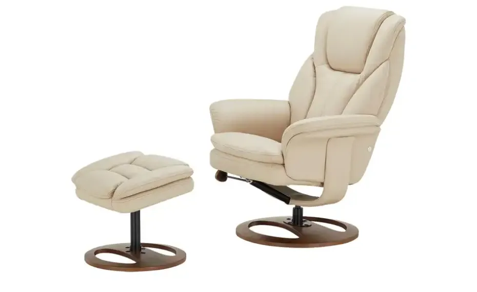 uno Drehsessel mit Hocker Frieda | Möbel Höffner