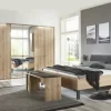uno Drehtürenschrank, 6-türig mit Spiegeltüren Caballo
