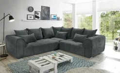 uno Ecksofa London  | Anthrazit | Möbel Höffner